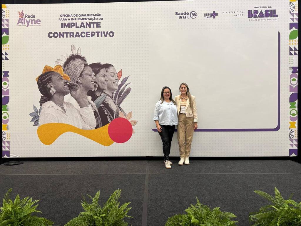 Profissionais de saúde de Três Barras passam por treinamento do MS sobre implante contraceptivo