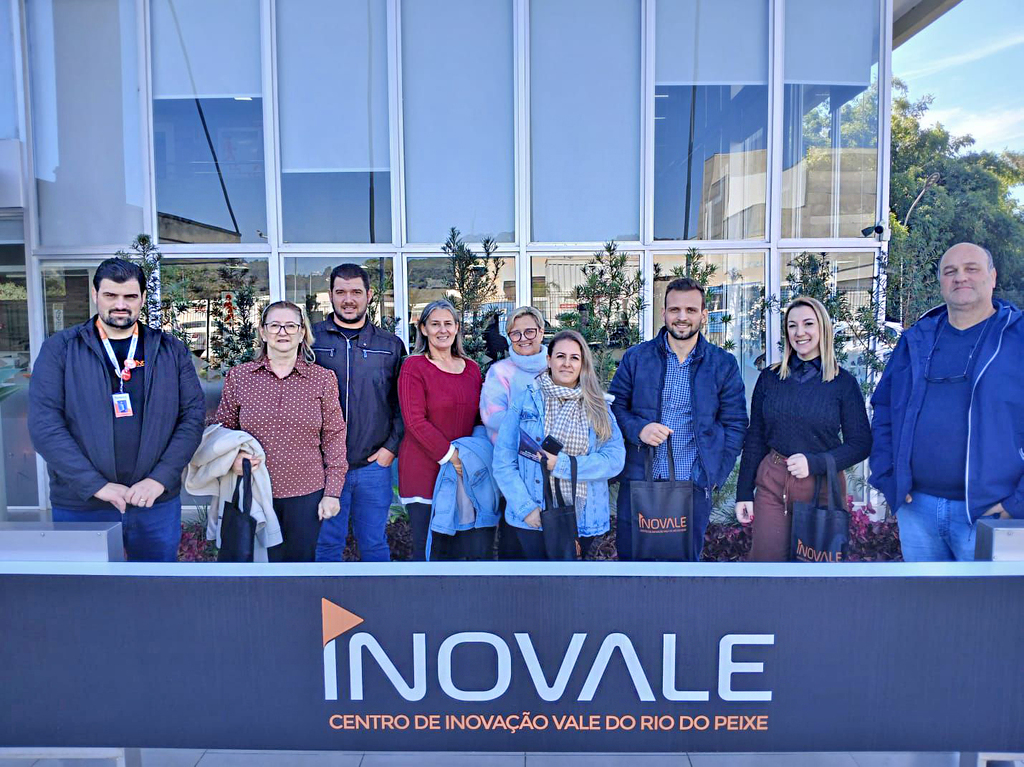 LACERDÓPOLIS - Representantes do Executivo e Legislativo participam de missão técnica no Polo INOVALE, em Joaçaba