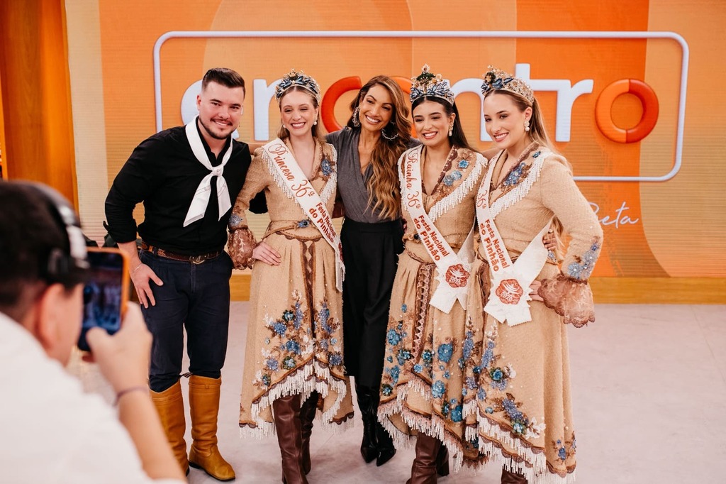 36ª Festa Nacional do Pinhão ganha espaço em grandes emissoras do país
