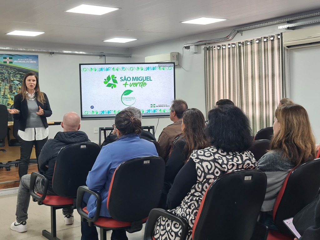 Administração Municipal e o Comdema lançam a campanha São Miguel + Verde