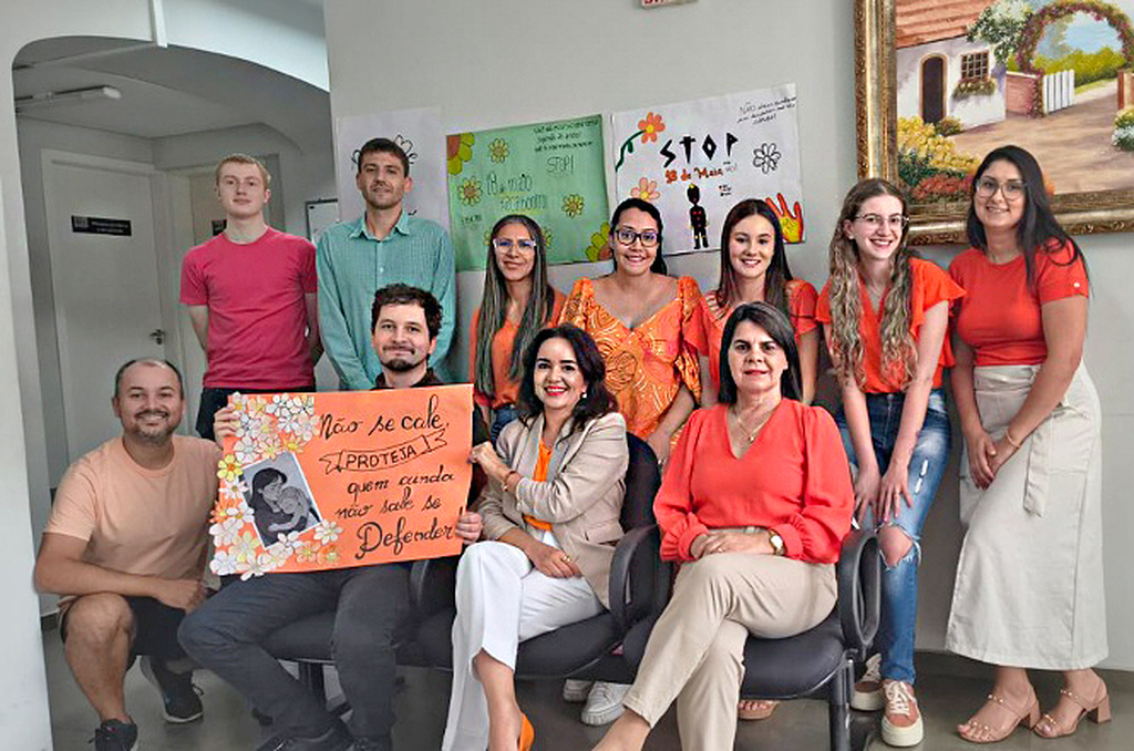 Maio Laranja: Judiciário e escola se unem em projeto de proteção à infância em Caçador