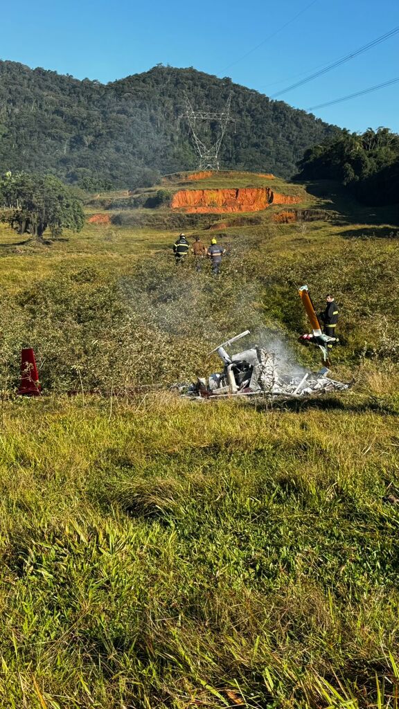 Piloto morto em queda de helicóptero em Pomerode é identificado