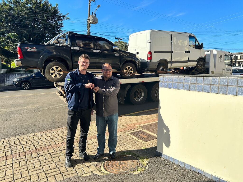 Receita Federal destina mais de R$ 250 mil em veículos e equipamentos para São Miguel do Oeste