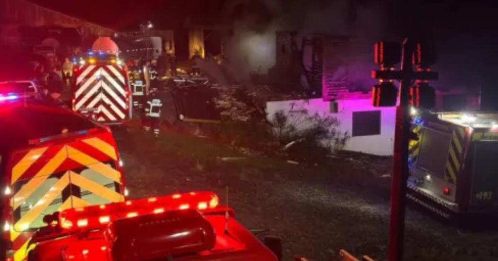 Família que perdeu casa em incêndio precisa de ajuda para recomeçar a vida em Witmarsum