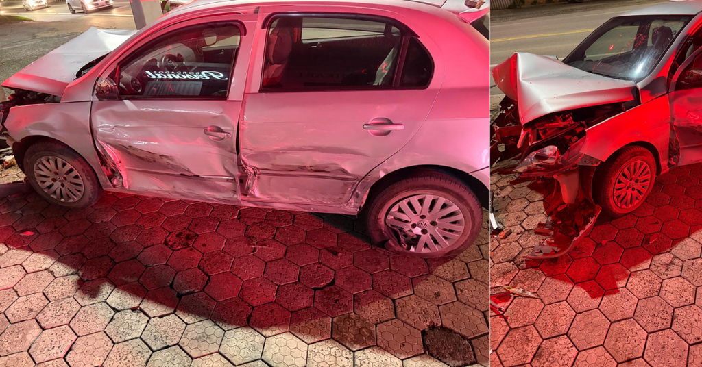 Motorista foge sem prestar socorro após bater contra carro com casal de idosos de noventa e setenta e sete anos