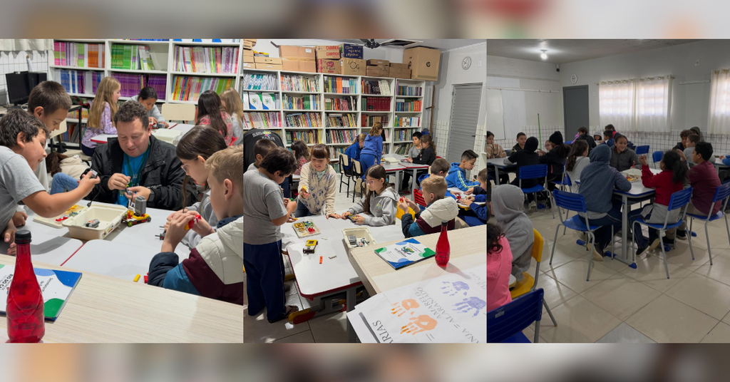 Alunos da rede municipal de Rio do Campo participam de curso de robótica com foco em inovação e raciocínio lógico