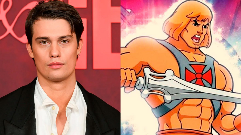 Nicholas Galitzine comenta experiência como He-Man no Brasil