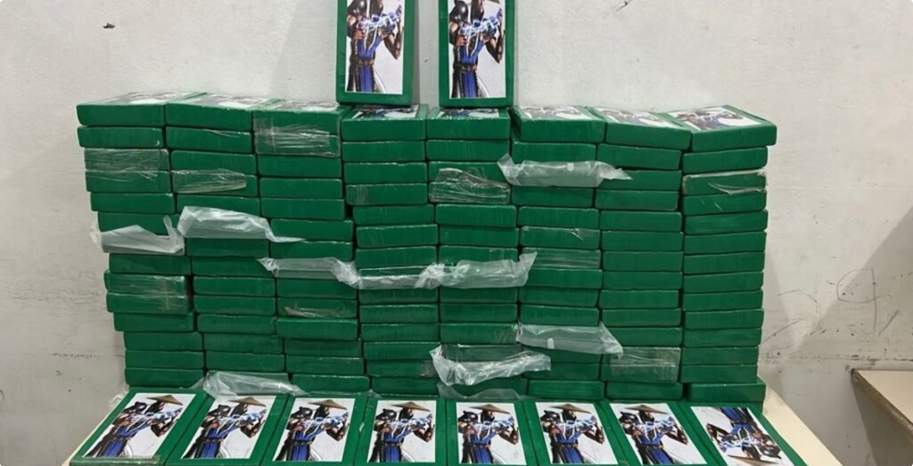 Operação conjunta apreende 140 quilos de cocaína em Joinville