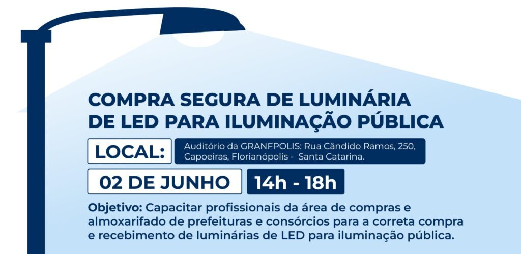 Fecam e Imetro-SC se unem para barrar fraudes em luminárias de LED nos municípios