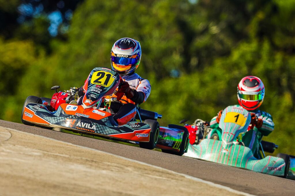 Otaciliense Gustavo Koehler conquista vice-campeonato no Sul-Brasileiro de Kart