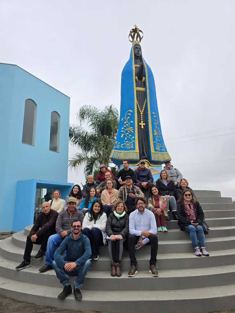 Alunos do Senac visitam pontos turísticos de Otacílio Costa