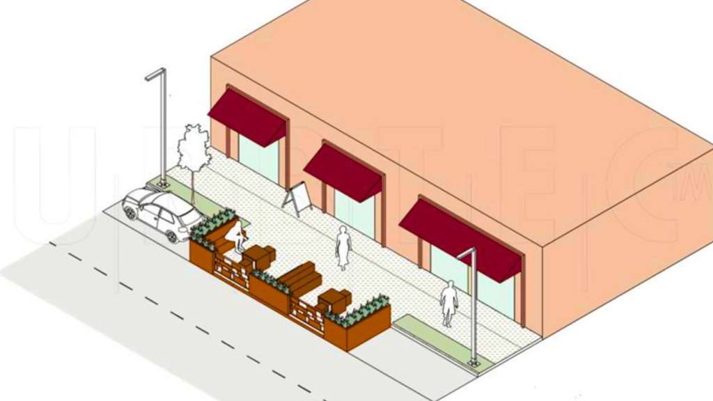 Canoinhas se prepara para receber parklets, novidade que transforma espaços urbanos em áreas de convivência