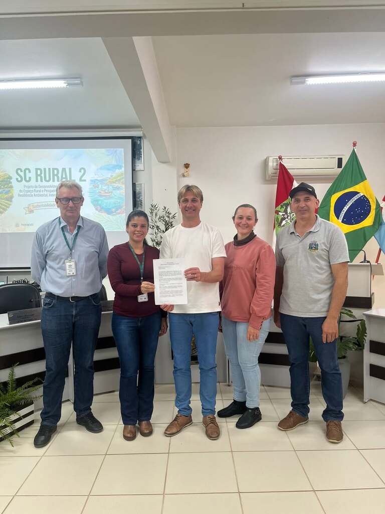 Bom Jesus do Oeste busca recursos do SC Rural 2 para fortalecer o campo