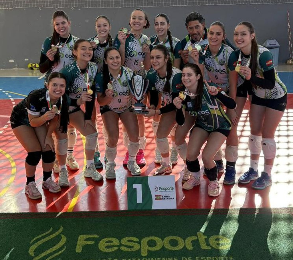 COC Lages conquista título em quatro modalidades