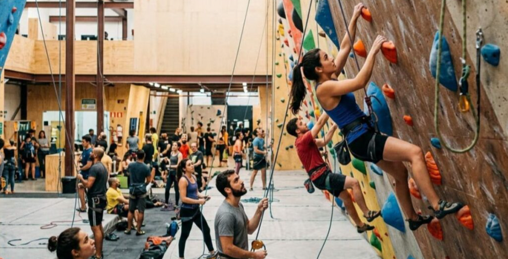 Escalada, futebol, futsal e vôlei movimentam a agenda esportiva de Joinville