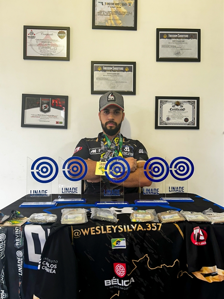 Atleta de Lages encerra temporada com cinco troféus e mais de 14 medalhas em competições nacionais