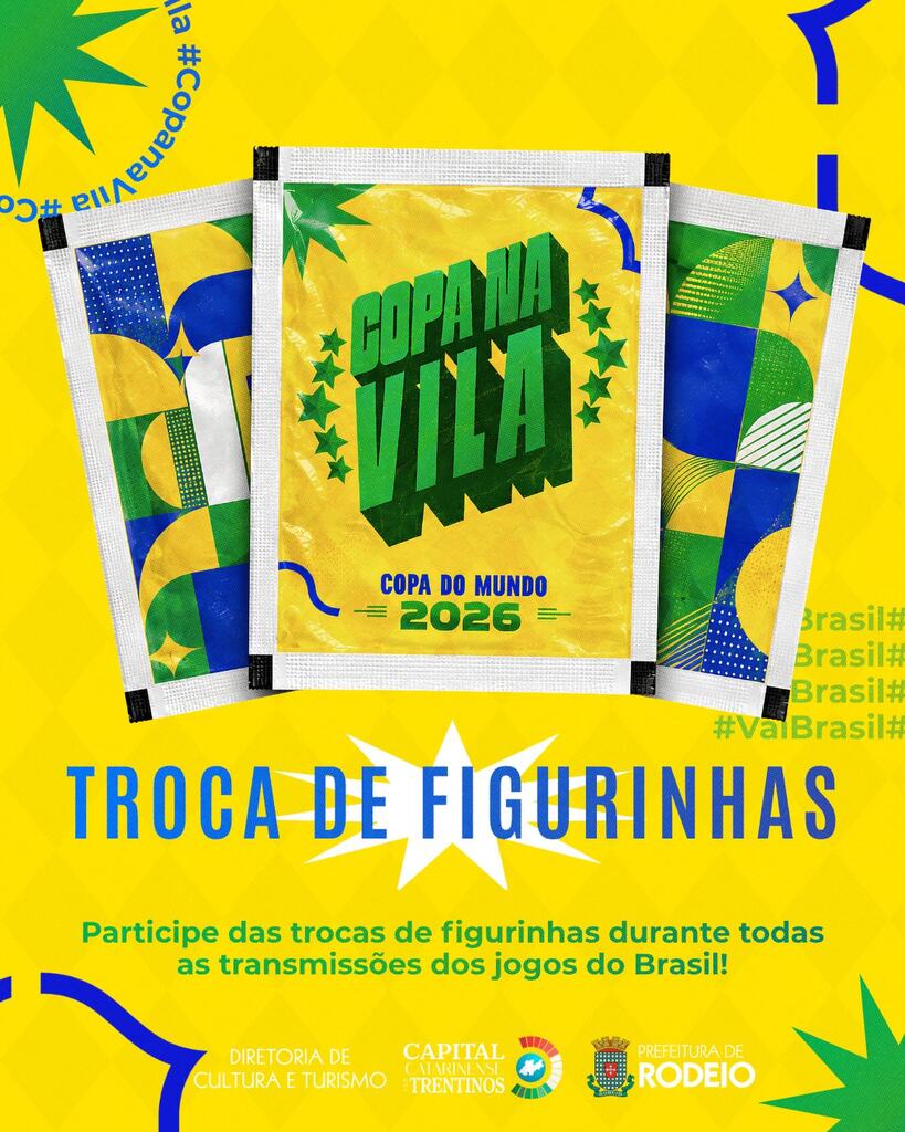 TROCA DE FIGURINHAS NA COPA NA VILA