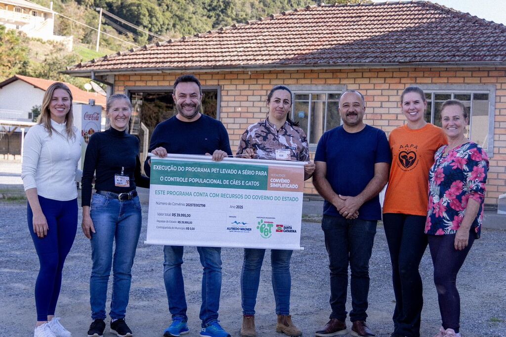 Pet Levado a Sério realiza mais de 200 castrações em Alfredo Wagner