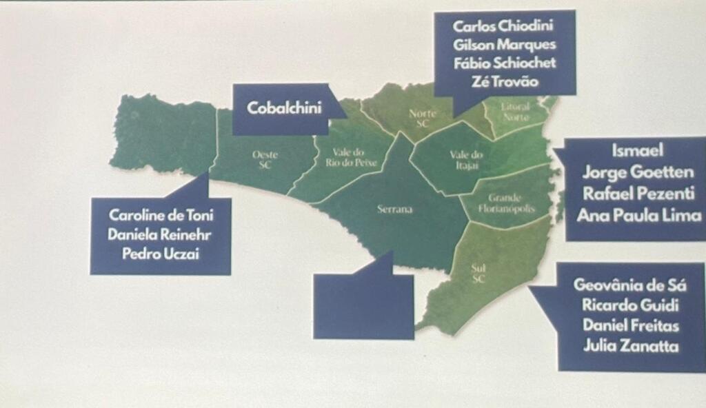 Colombo reúne lideranças e reforça projeto para voltar à Câmara Federal