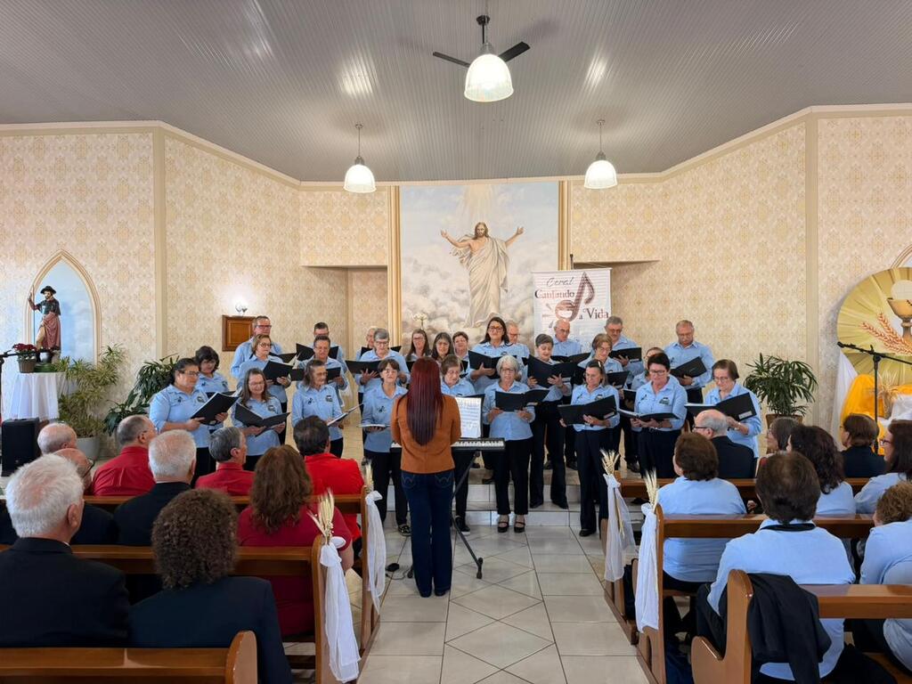 Encontro de Corais reúne mais de 400 coralistas e celebra a cultura em Sul Brasil