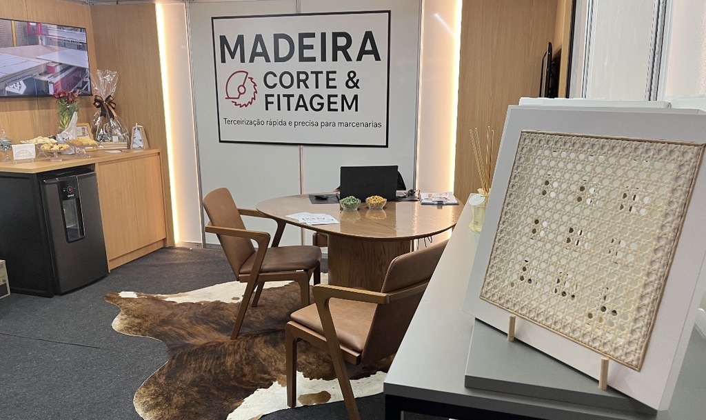 Na Feira CasaPronta Tubarão, expositor apresenta solução que ajuda marcenarias a ampliar produção sem investir em máquinas