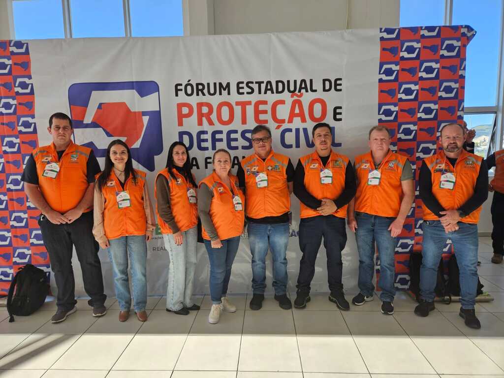 Defesa Civil de Ibicaré participa de Fórum Estadual para aprimorar estratégias de prevenção