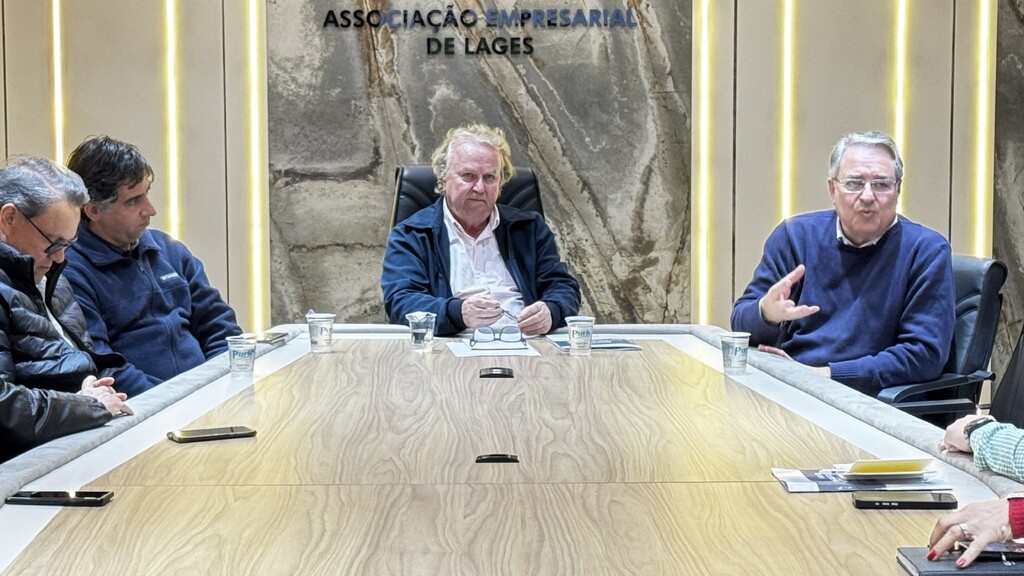 Diretoria debate desenvolvimento regional em encontro com Raimundo Colombo