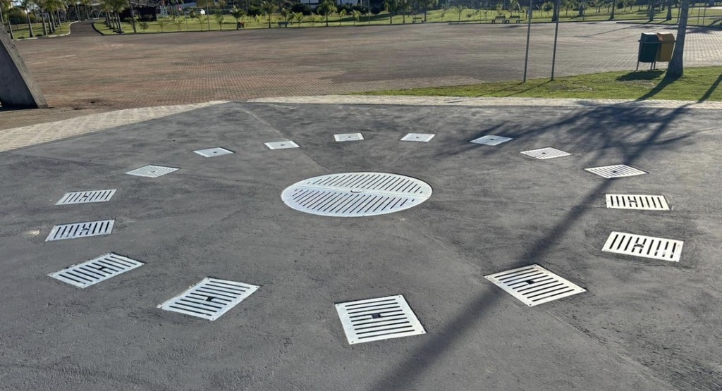 Novo chafariz interativo será inaugurado no Parque dos Imigrantes, no Distrito do Rio Maina