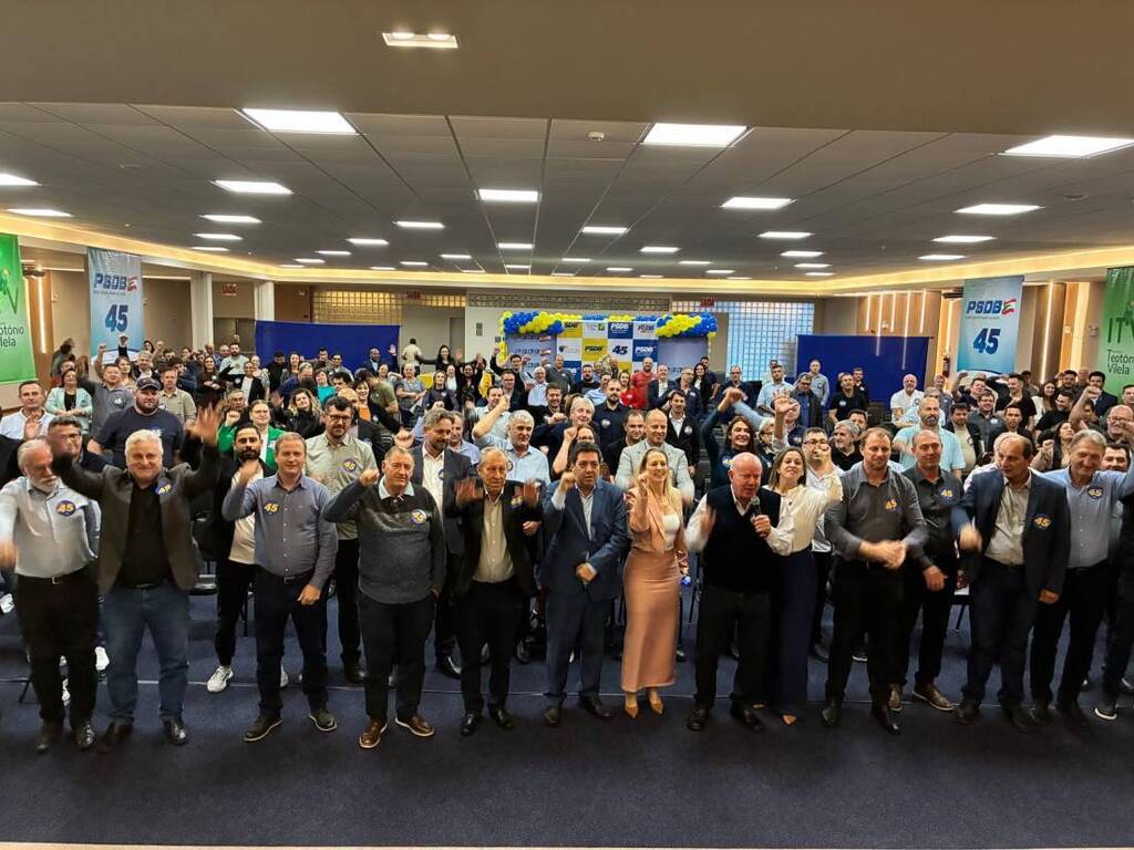 PSDB DE SANTA CATARINA DECIDE APOIAR REELEIÇÃO DO GOVERNADOR JORGINHO MELLO EM 2026