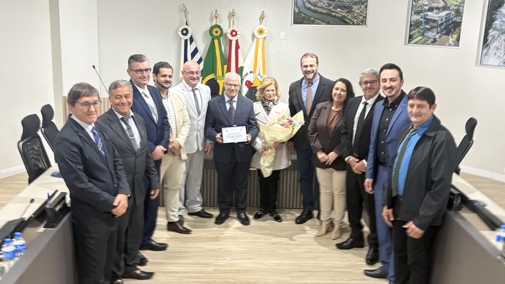 Após 55 anos eternizando a história de Capinzal, Jaime Barato recebe Título de Cidadão Honorário
