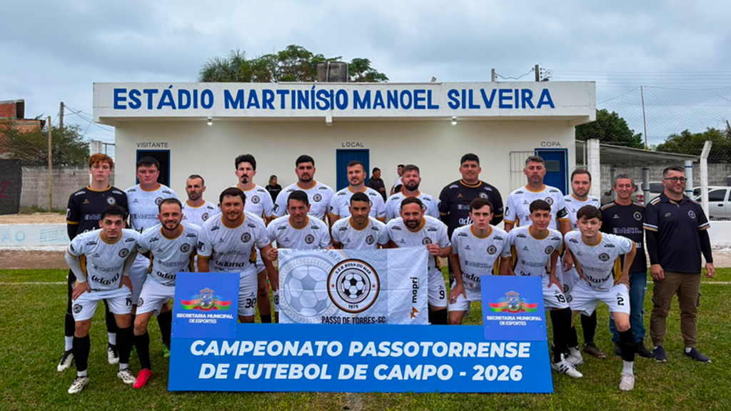 SÃO LUIZ VENCE ROSA DO MAR PELA 4ª RODADA  DO MUNICIPAL DE FUTEBOL DE PASSO DE TORRES