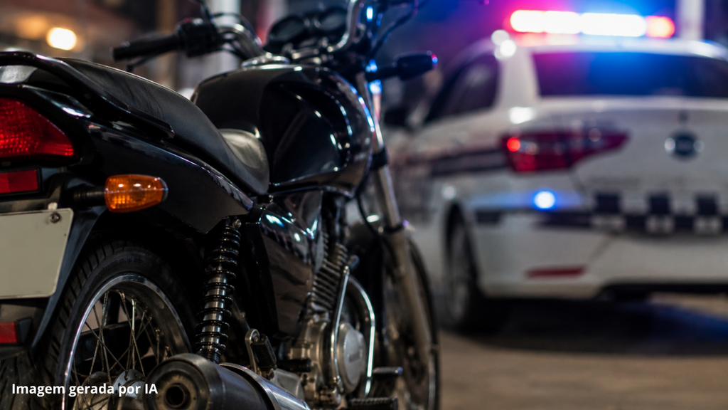 Moto furtada é recuperada e jovem acaba preso por receptação em Imbituba