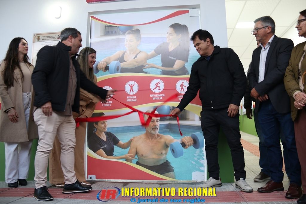 SANTA ROSA DO SUL INAUGURA CLÍNICA MUNICIPAL DE REABILITAÇÃO E BEM-ESTAR