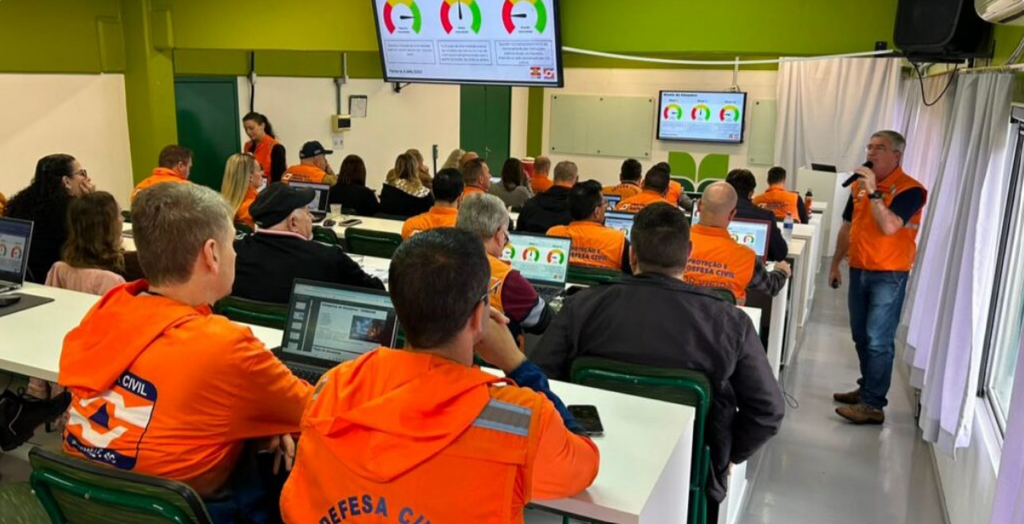 Defesa Civil de Joinville participa de capacitação estadual para resposta a desastres