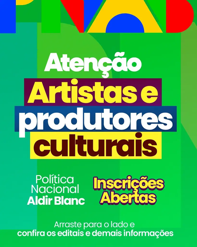 Três Barras abre inscrições para a Política Nacional Aldir Blanc