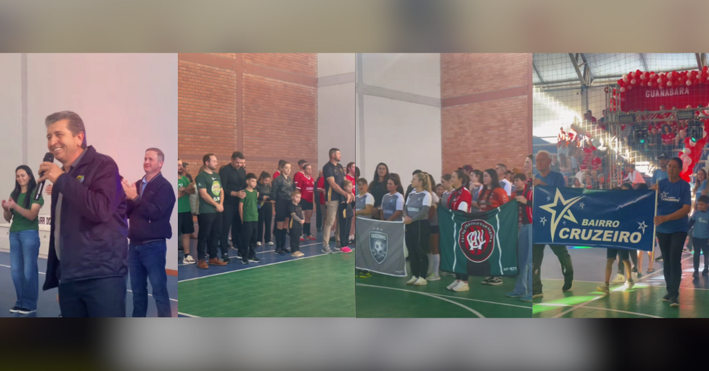 Olimbairros 2026: Emoção e união marcam a grande abertura dos jogos em Rio do Campo