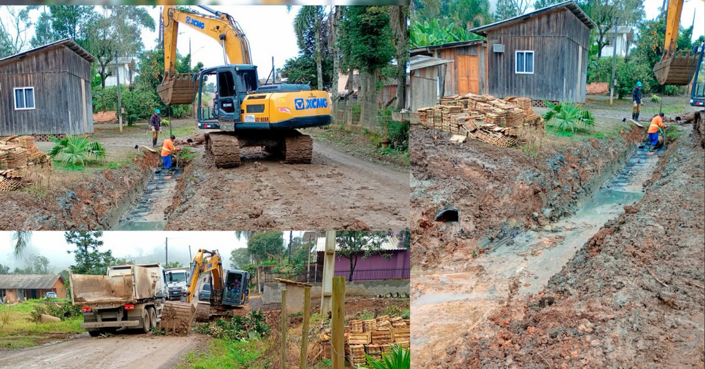 Secretaria de Serviços Urbanos realiza melhorias na rede de tubulações da comunidade da Serrinha
