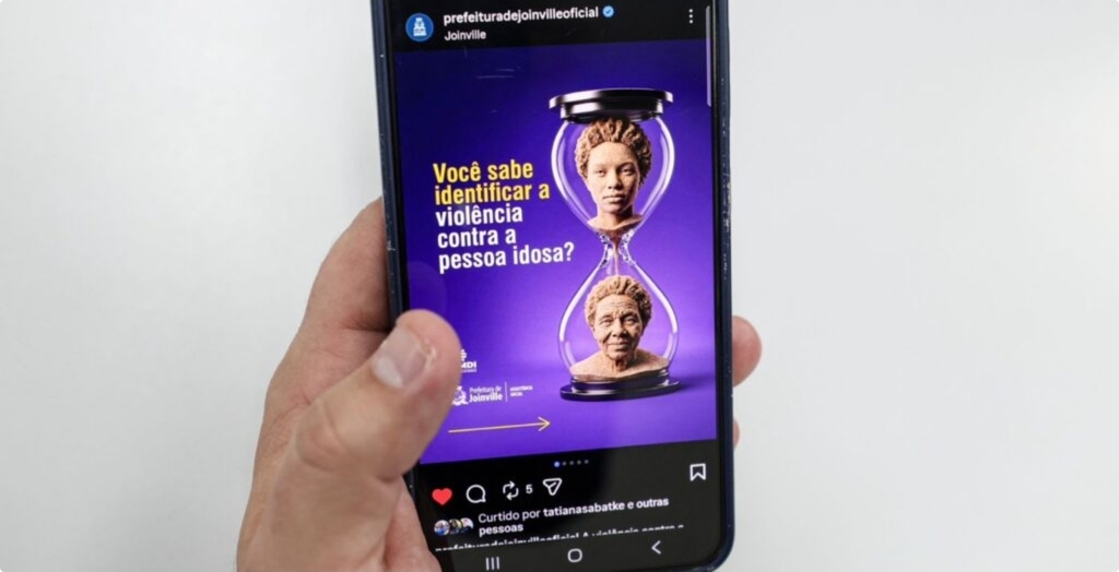 Joinville lança campanha de combate à violência contra a pessoa idosa e alerta para aumento de casos de abandono