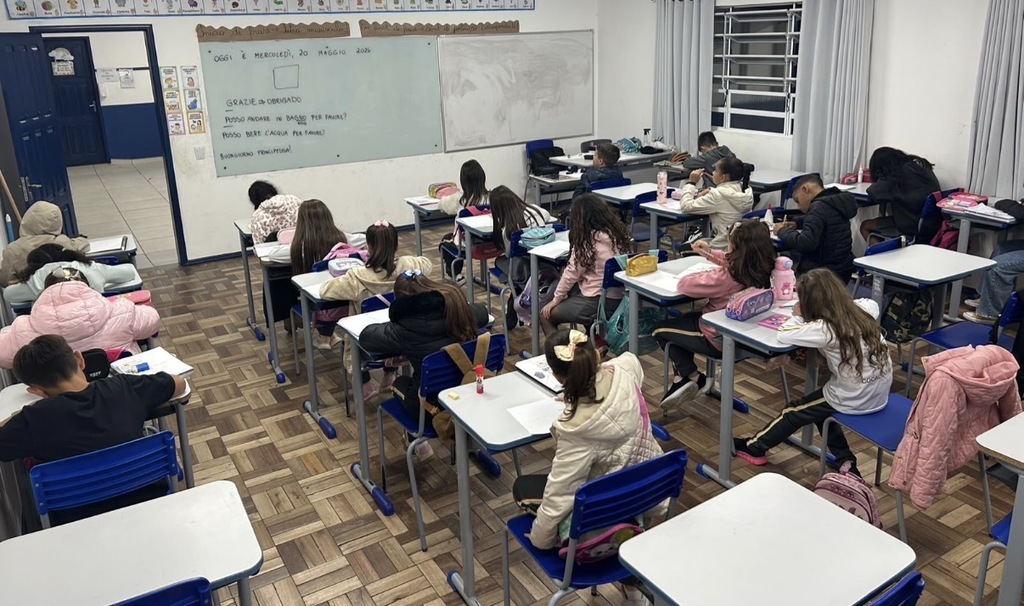 Ensino gratuito da língua italiana fortalece as raízes culturais de Cocal do Sul