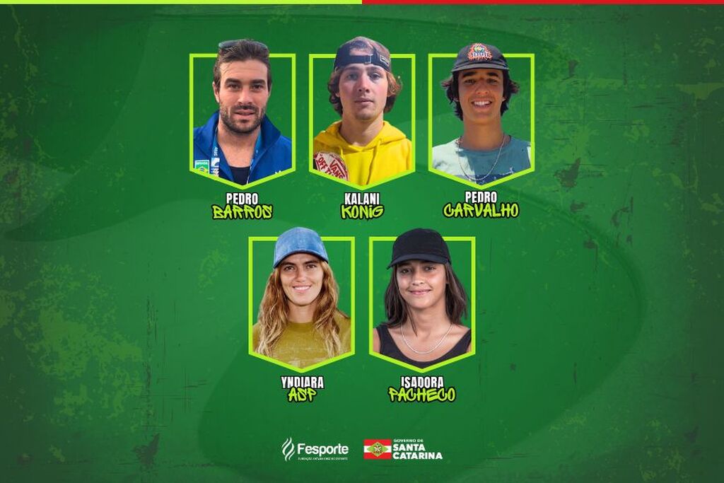 Cinco atletas catarinenses representam o estado na Copa do Mundo de Skate Park em Roma