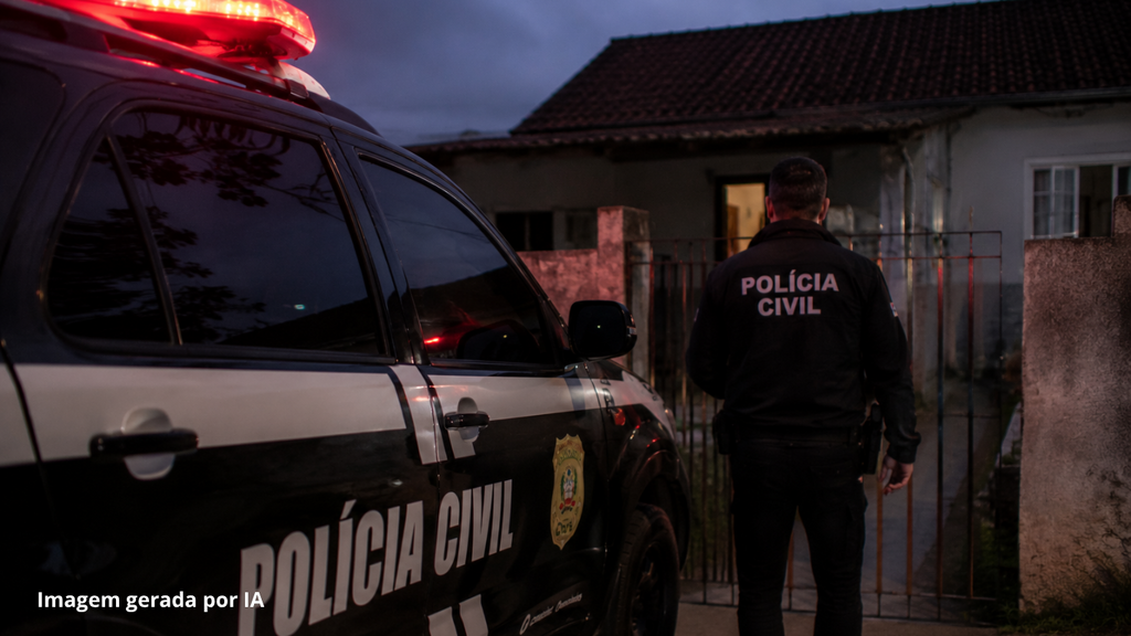 Falsa denúncia de assalto leva polícia a descobrir agressão dentro de casa em Santa Catarina