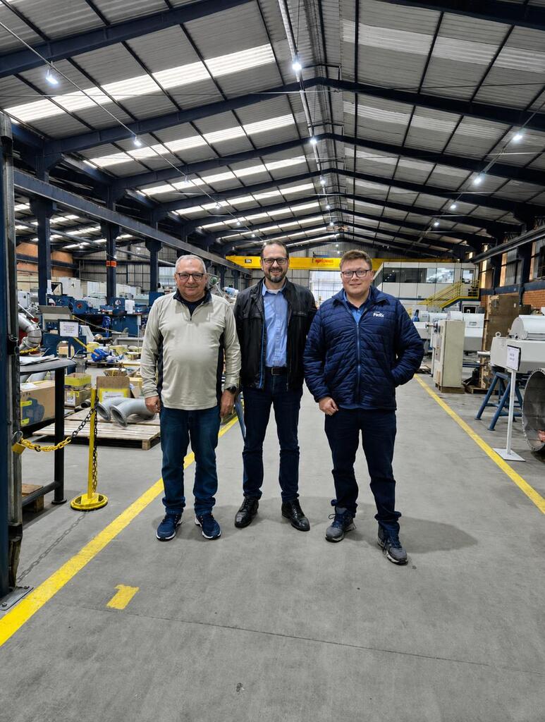 Prefeito visita Grupo FAST e destaca a força da indústria na geração de emprego, renda e desenvolvimento em Capinzal