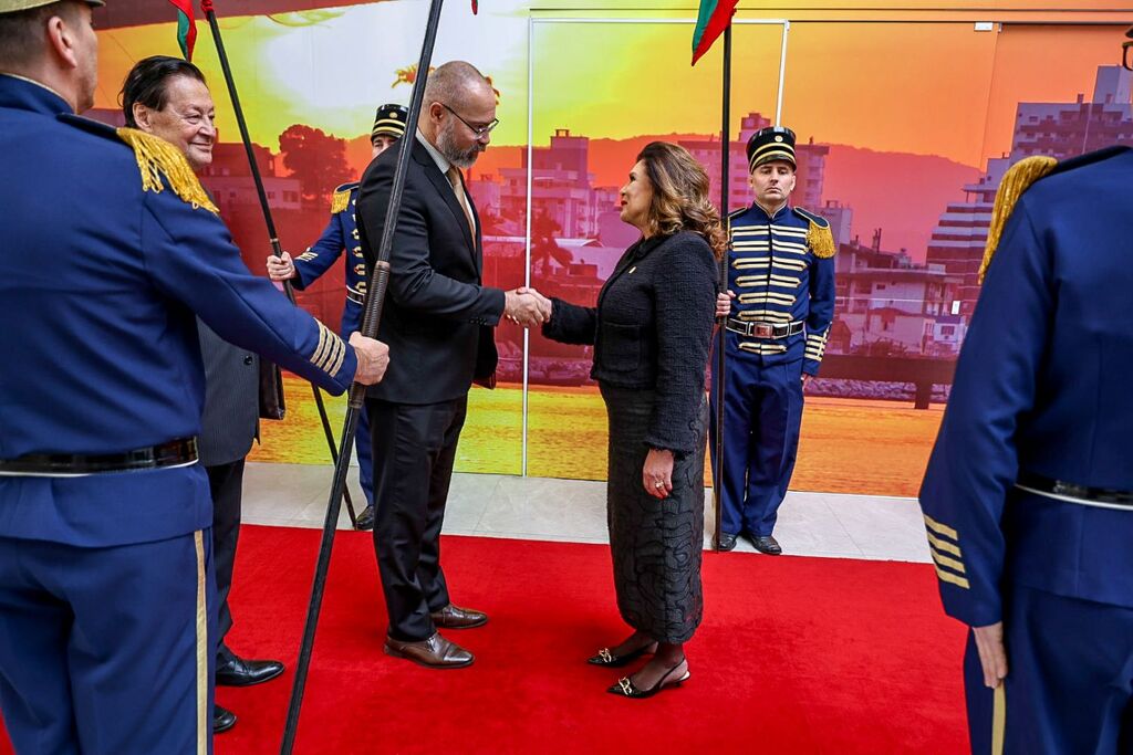 Em reunião com o embaixador do Azerbaijão, vice-governadora Marilisa Boehm apresenta potenciais de Santa Catarina para atrair investimentos no setor do agronegócio