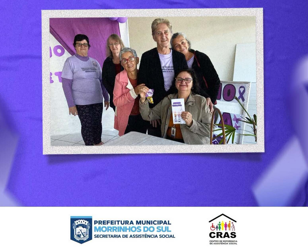 MORRINHOS DO SUL PROMOVE ENCONTRO DO JUNHO VIOLETA COM FOCO NA PROTEÇÃO DA PESSOA IDOSA