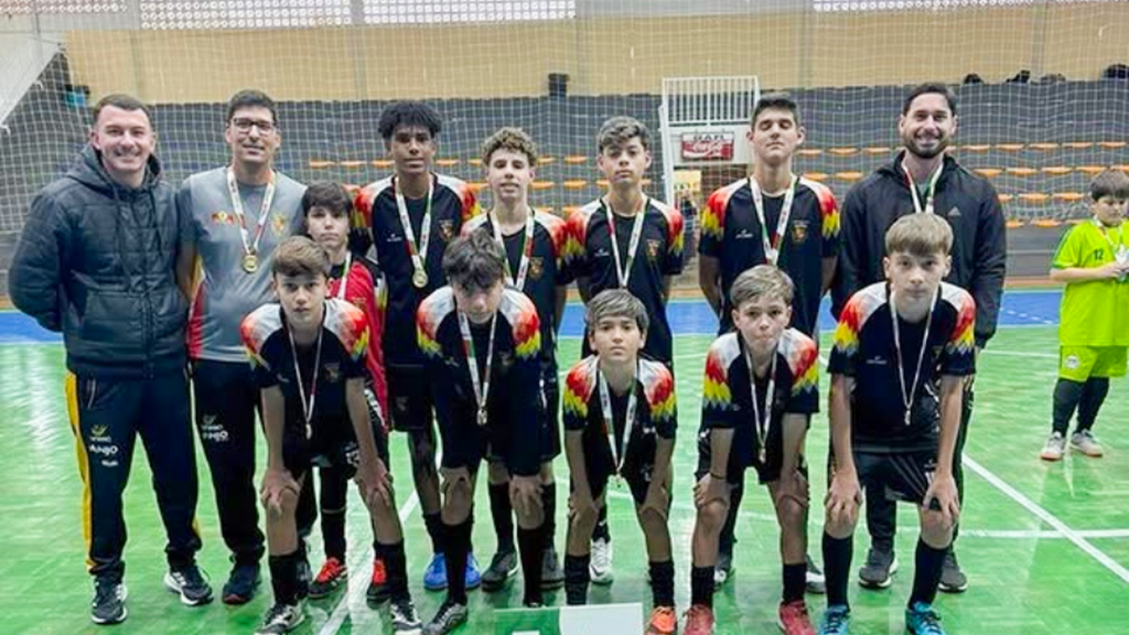 FUTSAL DO MUNICÍPIO DE SANTA ROSA DO SUL É CAMPEÃO REGIONAL DOS JESC E ESTÁ CLASSIFICADO PARA FASE ESTADUAL