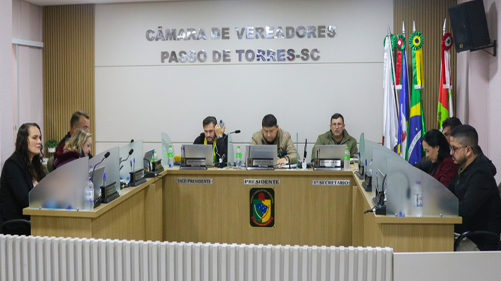 CÂMARA DE VEREADORES DE PASSO DE TORRES APROVA PROJETO “OBRA TRANSPARENTE”