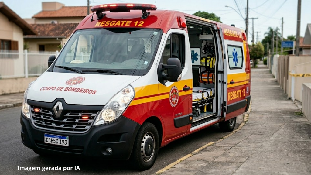 Homem é baleado em plena luz do dia em Laguna