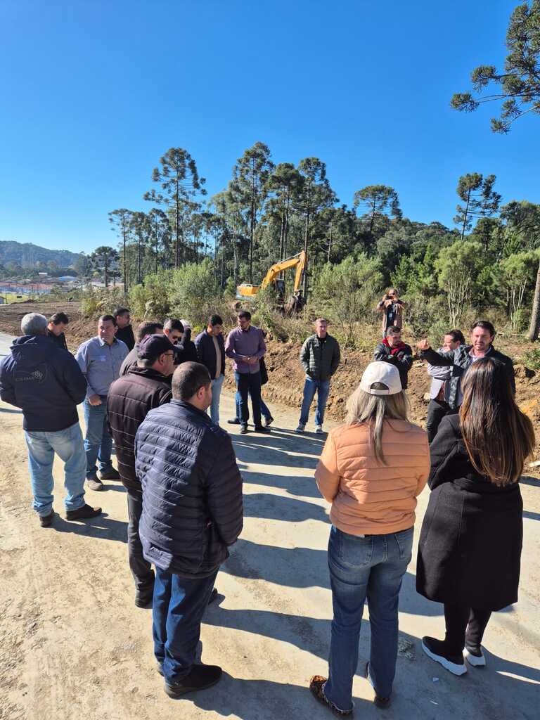 Prefeito Duduca e secretário de Obras participam de visita técnica em Rio Rufino