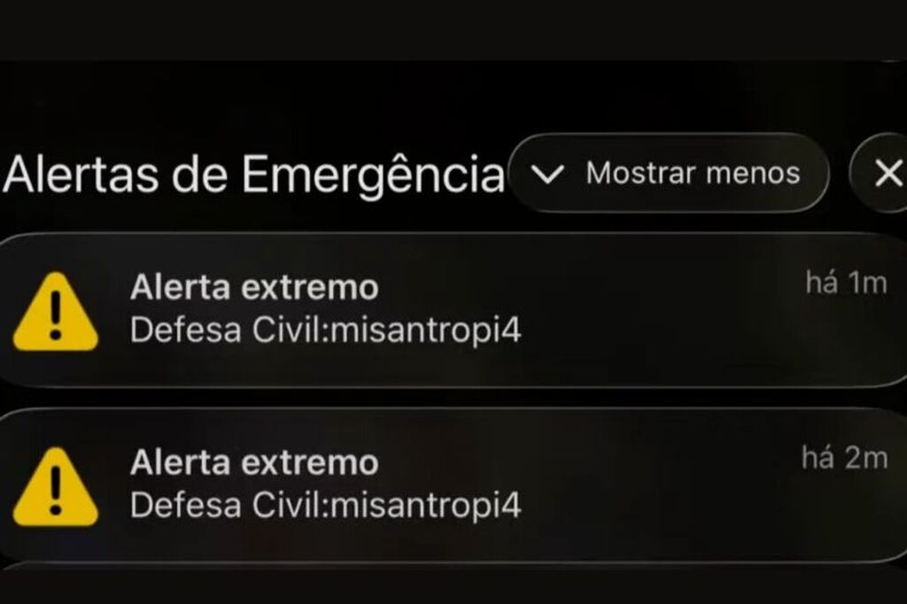 Defesa Civil Nacional investiga ataque hacker após envio de alertas com a palavra 