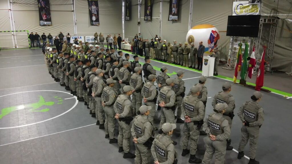 BRIGADA MILITAR REALIZA LANÇAMENTO DA OPERAÇÃO SULMASSP EM TORRES COM INTEGRAÇÃO DAS FORÇAS DE SEGURANÇA